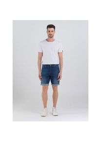 Replay , Damen , Shorts im klassischen 5-Pocket-Design , MEDIUM BLUE 783 , N-Gr , 38 -N-Gr , 38 , Shorts von Replay