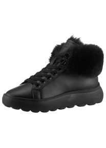 Geox , Winterboots »D SPHERICA«, High Top Sneaker, Schnürboots, Winterboots mit Plateausohle , schwarz , 39 , 39 , Winterboots mit Schnürung und...