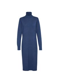Saint Tropez, Damen, Strickkleid &raquo;MilaSZ Roll Neck Long Dress&laquo;, Titan Melange, N-Gr, S (36) -N-Gr, Titan Melange, Hochwertige Viskosemischung 