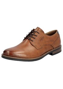 Rieker , Schnürschuh, Businessschuh, Halbschuh, Festtagsschuh mit Leder-Decksohle , braun , 45 , 45 , Klassischer Schnürschuh mit weicher Innensohle
