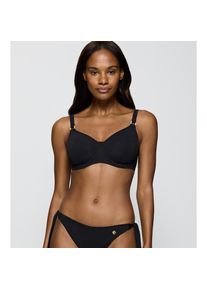 Triumph , Bügel-Bikini-Top »Summer Twist W 02« Minimizer-Effekt, ideal für größere Cups, elegante Zierringe , BLACK , Cup C , 40 -Cup C , 40 ,...