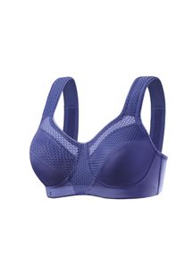 H.I.S. H.I.S, Sport-BH ohne B&uuml;gel aus schnell trocknendem COOLMAX -Material, blau, Sport-BH