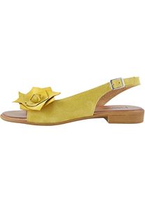 Heine , Sandale , gelb , 39 , 39 , Modern, verleiht jedem Outfit das gewisse Etwas