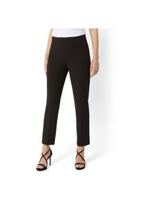 HERMANN LANGE Collection , Stretch-Hose, in eleganter Schlupfform mit Bügelfalte , schwarz , N-Gr , 44 -N-Gr , 44 , Elegante Hose mit Gummibund von...