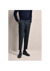 Bugatti, Herren, Bundfaltenhose besonders soft, marine, L&auml;nge 32, 32 -L&auml;nge 32, marine, Woll-Mix