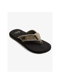 Quiksilver , Zehentrenner »MONKEY ABYSS« , schwarz-ocker , 42 , 42 , Bequemer Zehentrenner von Quiksilver