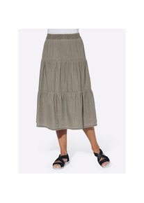 Classic Basics , Damen , Jeansrock , grey denim , 25 , 25 , bequeme Schlupfform