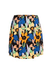 Roxy , Minirock »Golden Poppy« , Anthracite Flower Jammin , XXL , XXL , Stoff: Leichter, bedruckter, nachhaltiger...