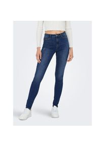 Only , Skinny-fit-Jeans »ONLROSE HW SKINNY DNM GUA NOOS« , Medium Blue Denim , Länge 30 , L (40) -Länge 30 , L (40) , Skinny-fit-Jeans mit hoher...