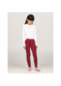 Tommy Hilfiger Underwear , Pyjama »LS PJ LEGGING PRINT SET«, für Kinder bis 16 Jahre , Ancient White/Ctb Star Aop , 164/170 , 164/170 , Schlafanzug...