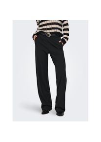 Only , Anzughose »ONLPOPTRASH LIFE MW STRAIGHT PANT PNT« , Black , Länge 32 , S (36) -Länge 32 , S (36) , Gepflegte Hose von Only