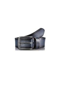 Lerros, Herren, Lederg&uuml;rtel &raquo; Lederg&uuml;rtel *James*&laquo;, NAVY, NAVY, Mattierte Dornschlie&szlig;e