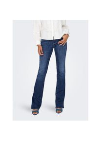 Only , Bootcut-Jeans »ONLANN MID FLARED DNM SOO615 NOOS« , Dark Blue Denim , Länge 34 , M (38) -Länge 34 , M (38) , Jeans von Only