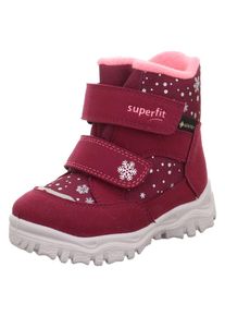Superfit , Kinder , Winterboots »HUSKY1 WMS: mittel« Snowboots mit wasserdichtem GORE TEX, Größenschablone zum Download , dunkelrot-rosa...