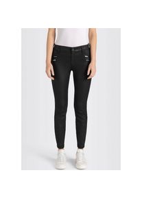 MAC , Röhrenhose »Skinny Zip« , black , Länge 34 , 48 -Länge 34 , 48 , Skinny-Fit Hose von MAC