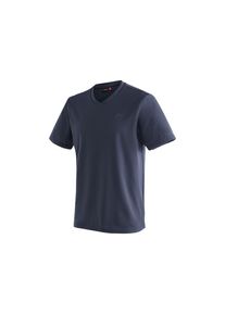 Maier Sports , Funktionsshirt »Wali«, Herren T-Shirt, schnelltrocknendes Freizeitshirt, Regular Fit , dunkelblau , L , L , Funktionales T-Shirt mit...