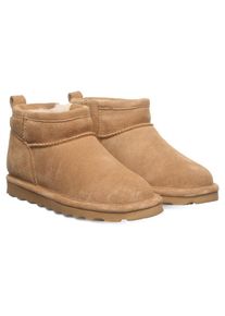 Bearpaw , Winterboots »SHORTY YOUTH«, Winterstiefel, Schlupfstiefel, Kinderschuh mit Lammwolle , hellbraun , 30 , 30 , Der seitliche...