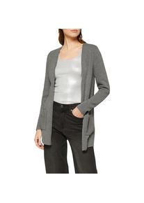 s.Oliver , Cardigan, mit praktischen Taschen , DK Grey Melange , 40 , 40 , Offener Cardigan von s.Oliver