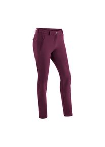 Maier Sports, Damen, Funktionshose &raquo;Helga slim&laquo; warme Damen Outdoorhose, robuste Wanderhose, Slim Fit, magenta, Kurzgr&ouml;&szlig;en, 18 -Kurzgr&ouml;&szlig;en, magenta, 