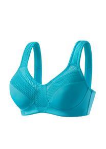 H.I.S. H.I.S, Sport-BH ohne B&uuml;gel aus schnell trocknendem COOLMAX -Material, t&uuml;rkis, Sport-BH