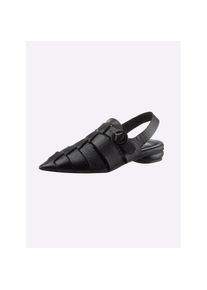 Heine , Sandale , schwarz , 37 , 37 , Made in Spain