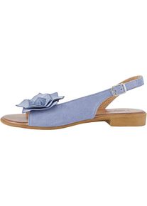 Heine , Sandale , bleu , 40 , 40 , Modern, verleiht jedem Outfit das gewisse Etwas