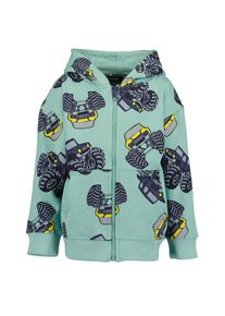 Blue Seven , Sweatjacke »Jungen Sweatjacke mit Kapuze« , 638 - GLETSCHER , 104 , 104 , Sweatjacke mit coolem Monstertruck Druck für Jungen