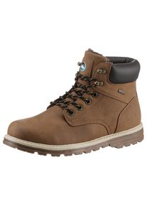 Polarino , Damen , Winterstiefel »Trelleborg« Schnürstiefel, Winterboots mit wasserabweisender TEX-Membrane , hellbraun , 41 , 41 , Gepolsterter...