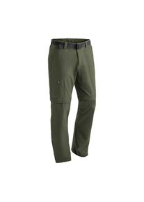 Maier Sports, Damen, Funktionshose &raquo;Tajo&laquo; Herren Wanderhose, zipp-off Outdoor-Hose, 4 Taschen, Regular Fit, moosgr&uuml;n, Kurzgr&ouml;&szlig;en, 26 -Kurzgr&ouml;&szlig;en, 