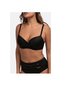 Dorina , Triangel-Bikini-Top »AZORES« Vorgeformte Cups , BLACK , Cup D , 90 -Cup D , 90 , Triangel-Bikini-Top von Dorina