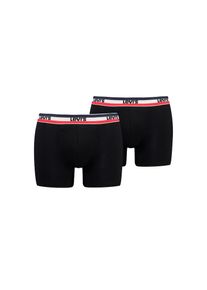 Levi's Levi's , Boxershorts »LEVIS MEN SPW LOGO BOXER BRIEF ORG 2P« Packung, 2er Pack, mit breitem Logobund , black , XL , XL , Herrenunterhose von Levi's