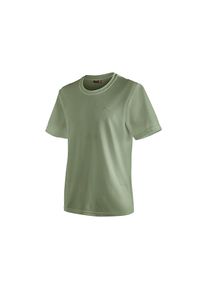 Maier Sports , Funktionsshirt »Walter«, Herren T-Shirt, rundhals pique Outdoorshirt, schnelltrocknend , heugrün , L , L , Funktionales T-Shirt mit...