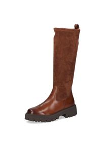 Caprice, Damen, Winterstiefel , Blockabsatz, Stiefel, Langschaftstiefel in bequemer Weite, cognac, 38, cognac, Zeitloser Langschaftstiefel mit 38-cm-