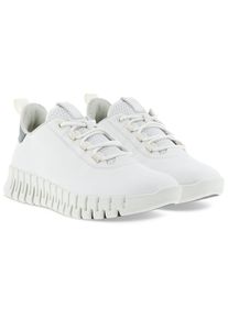 Ecco , Slip-On Sneaker »GRUUV W« Freizeitschuh, Halbschuh, Slipper mit ergonomischer Fluidform Sohle , weiß , 43 , 43 , Sportlich-animierter...