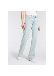 Herrlicher, Damen, Bootcut-Jeans &raquo;Edna Denim Comfort&laquo;, cool breeze, L&auml;nge 32, 27 -L&auml;nge 32, cool breeze, Jeans von Herrlicher