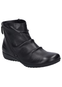 Josef Seibel, Damen, Stiefelette &raquo;Naly 61&laquo; Rei&szlig;verschluss Stiefel, Winterstiefelette mit kleinem Absatz, schwarz, 45, schwarz, Flache Stiefelette mit 