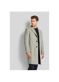 Bugatti, Herren, Wollmantel mit Reverskragen, beige, 56, beige, Woll-Mix