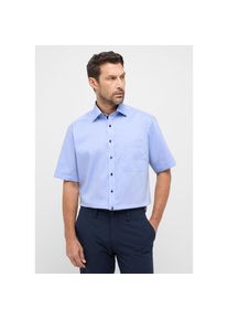 Eterna, Herren, Kurzarmhemd &raquo;COMFORT FIT&laquo; NON IRON (b&uuml;gelfrei), blau, Normalgr&ouml;&szlig;en, 41 -Normalgr&ouml;&szlig;en, blau, Passform laut Hersteller: Comfort Fit