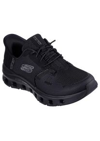 Skechers, Damen, Slip-On Sneaker &raquo;GLIDE-STEP PRO&laquo; Slipper, Freizeitschuh mit komfortabler Heel Pillow Funktion, schwarz, 41, schwarz, Trendige 