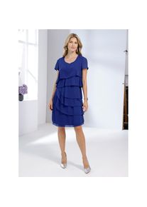 Classic Basics , Partykleid »Kleid« , royalblau , Normalgrößen , 46 -Normalgrößen , 46 , femininer Lagenlook