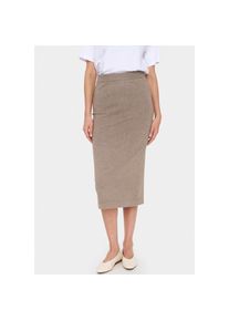 Saint Tropez , Strickrock »MilaSZ Skirt« , Atmos Melange , XXL (44) , XXL (44) , Modischer Rock von Saint Tropez