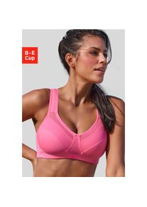 H.I.S. H.I.S , Sport-BH ohne Bügel aus schnell trocknendem COOLMAX -Material , neon pink