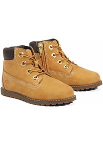 Timberland , Jungen , Schnürboots »POKEY PINE MID LACE UP WITH ZIP BOOT« Winterstiefel, Schnürstiefel, Winterschuhe , wheat , 26 , 26 , Winterliche...