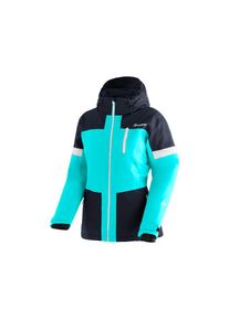 Maier Sports, Damen, Skijacke &raquo;HANNI&laquo; Damen Winterjacke, wasserdicht, 3 RV-Taschen und Kapuze, Regular fit, t&uuml;rkis, 42, t&uuml;rkis, Warm wattierte 