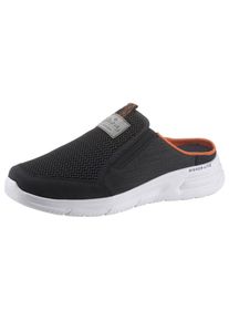 Rieker , Clog, Sommerschuh, Schlappen, Urlaub, in sportlicher Optik , blau , 42 , 42 , Mit Stretcheinsätze, zum Schlupfen