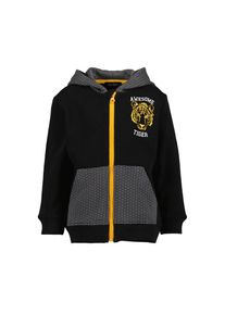 Blue Seven , Sweatjacke »Jungen Sweatjacke mit Kapuze« , 999 - SCHWARZ , 92 , 92 , Gemütliche Sweatjacke mit Tiger-Print