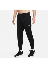 Nike , Trainingshose »DRI-FIT TOTALITY MEN'S TAPERED FITNESS PANTS« , BLACK/WHITE , N-Gr , XXL -N-Gr , XXL , Lange Trainingshose, ideal für Fitness...