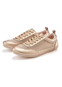 Vivance , Sneaker, in Netzoptik VEGAN , roségoldfarb , 37 , 37 , Sneaker in Netzoptik