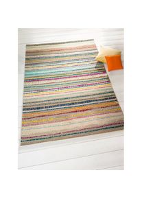 HEINE HOME , Teppich rechteckig 10 mm Höhe , ecru-bunt , B : 57 cm 1 Stk.