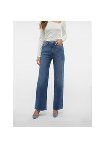 Véro Moda Vero Moda , High-waist-Jeans »VMTESSA HR WIDE JEANS RA380 GA NOOS« , Medium Blue Denim , Länge 34 , 31 -Länge 34 , 31 , Weite Passform bietet...